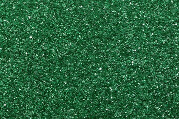 Fototapeta premium The Emerald Green Glitter Texture: A Sparkling Background Pattern for Design