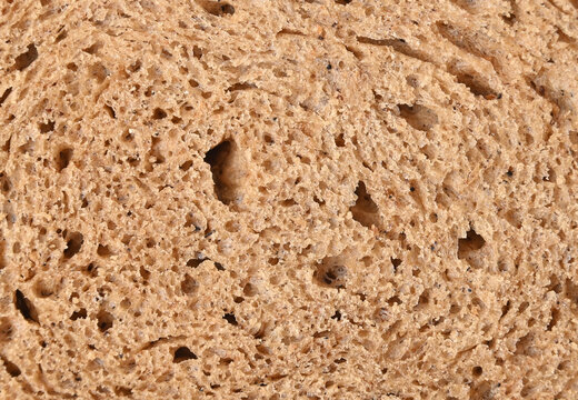 Background from rye bread dough
