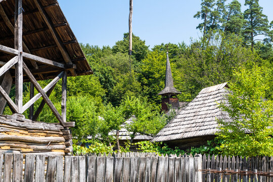 Historic Village Architecture in Romania