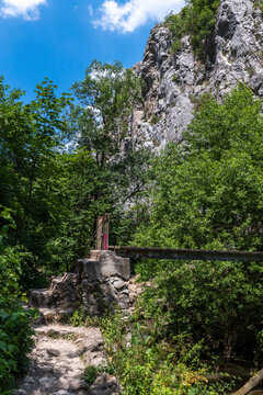 Hiking Destination at Turda Gorge, Romania