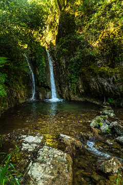 Cascade in the Sardinian Mountains, Italy