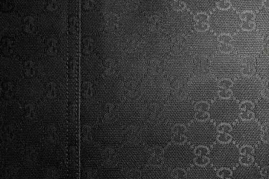 Venice, September 22, 2026. Vintage Gucci Monogram Logo on Handbag