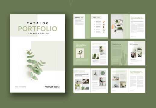 Catalog Portfolio Lookbook Design
