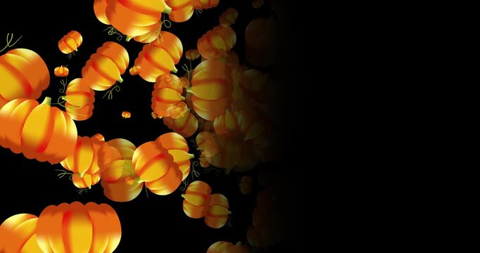 4K Animated Pumpkin emoji Transition.4K Social Media Pumpkin emoji Transitions for live stream, live chat, gaming, Halloween, and Live-style. 4K Animated transitions for social media. Easy to use.