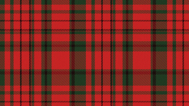 Christmas red and green tartan plaid check seamless textile pattern