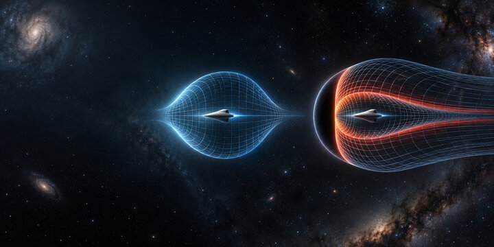 Warp Shell Geometry Comparing Subluminal and Superluminal Spaceflight