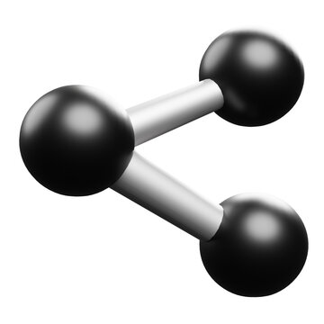 3D Share Network Connection Icon