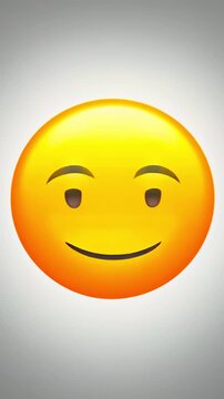 Emoji changes from skeptical look to excited smile, doubt turning into approval, product reaction, positive feedback, audience conversion, app rating signal, and social media response for reviews.