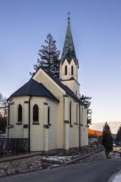 Neo Gothic Church of Saint John the Baptist in Janske Lazne