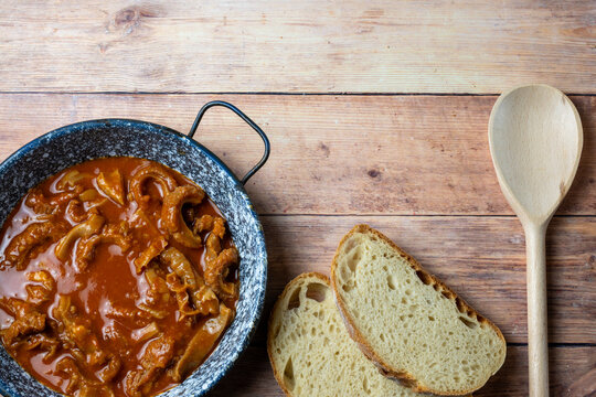 Traditional Hungarian Pacalp&ouml;rk&ouml;lt Tripe Stew