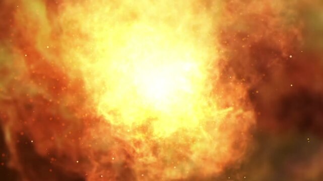 Abstract animated fire seamless loop background