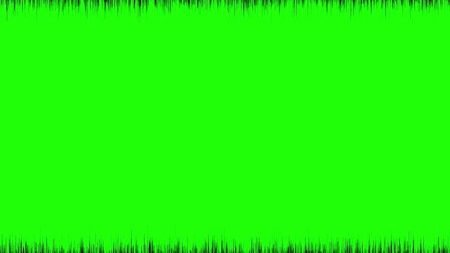 Jagged lines frame animation borders a vibrant screen. Abstract geometric border panels shape jagged lines frame. Dynamic graphic design screen overlays use jagged lines frame.