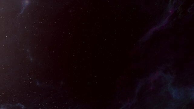Deep Space Nebula and Starry Sky Background