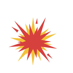 Red and yellow starburst graphic © yayat