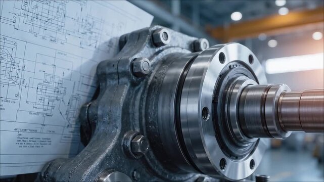 Marine propulsion shaft coupling and dry dock engine maintenance