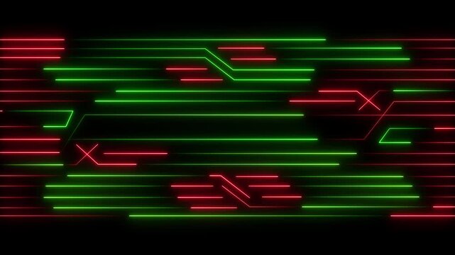 Technology background with arrow animation. direction arrow animation.