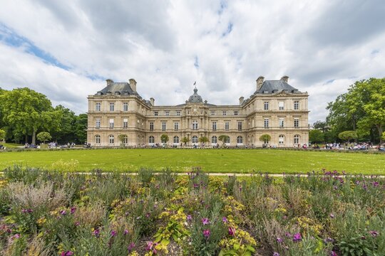 Palais du Luxembourg, Jardin du Luxembourg, Quartier Latin, Paris, Ile-de-France, France