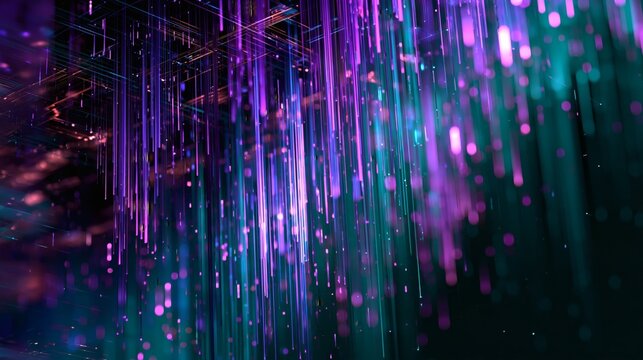 Machine learning data processing abstract flowing