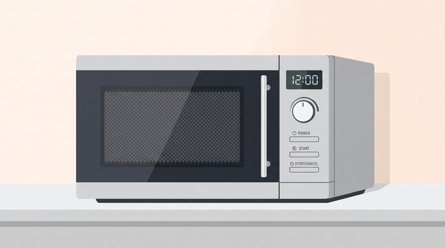 Modern microwave oven
