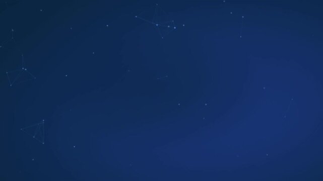 A static video capturing the serene beauty of a deep blue night sky, where distant stars twinkle faintly across the celestial expanse, evoking a sense of calm and cosmic wonder.