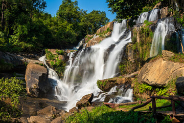 Obraz premium Mae Klang Waterfall, Chiang Mai, Thailand