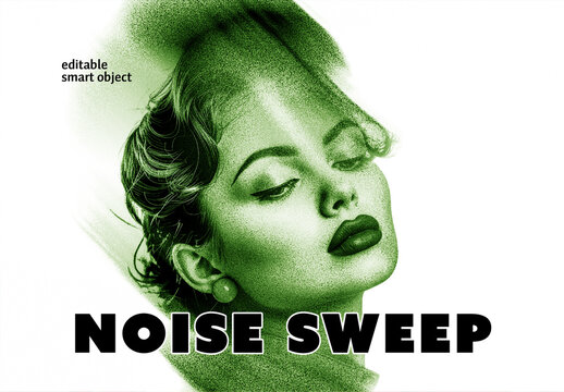 Noise Sweep Photo Effect