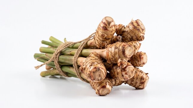 Fresh galangal bunch