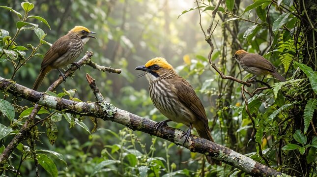 Cucak Rowo birds