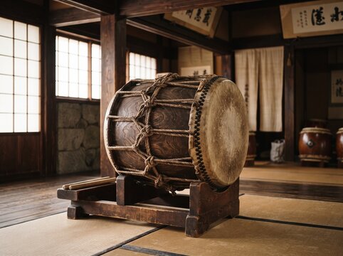 Japanese taiko drum