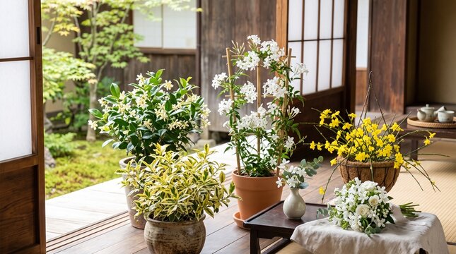 Jasmine flower plants