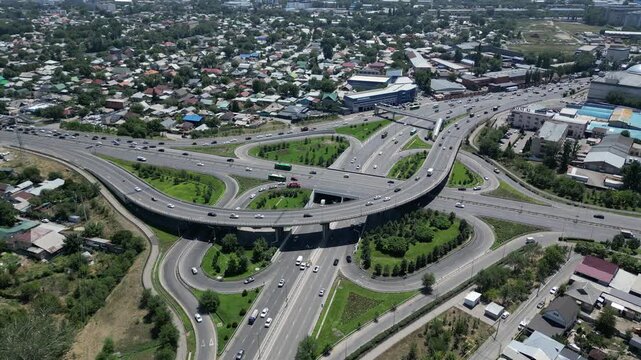 Urban traffic interchange