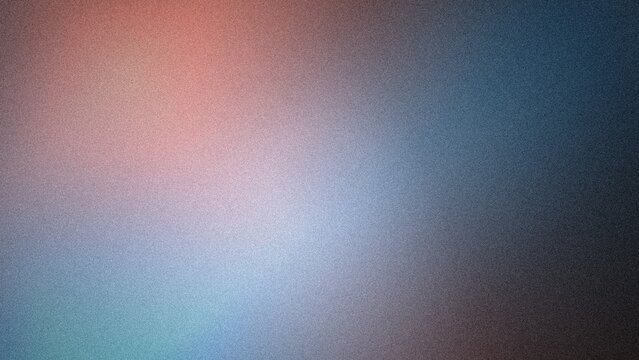 Grainy duotone gradient background with warm terracotta and cool slate blue shades for minimalist web design