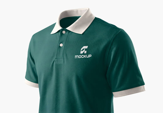 Polo T-Shirt Mockup Design