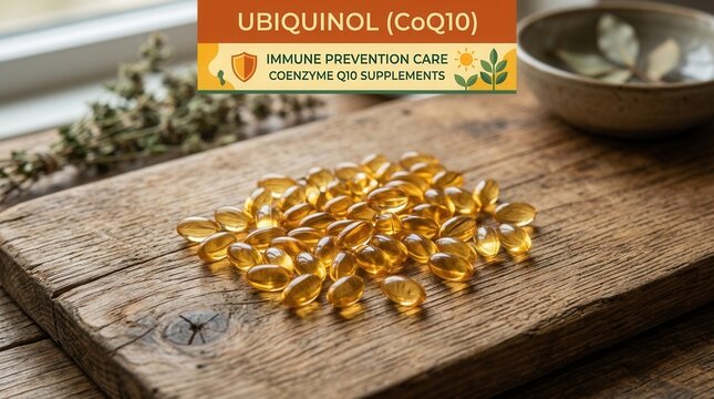 Ubiquinol Coq10 Immune Prevention Care Coenzyme Q10 Supplements