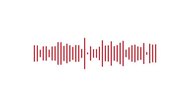 music bar, audio visualizer lines isolated icon , music equalizer rhythm bars frequency meter, podcast voice soundwave on a transparent background