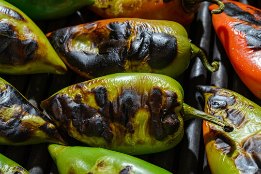 grilled vegetables on the grill
