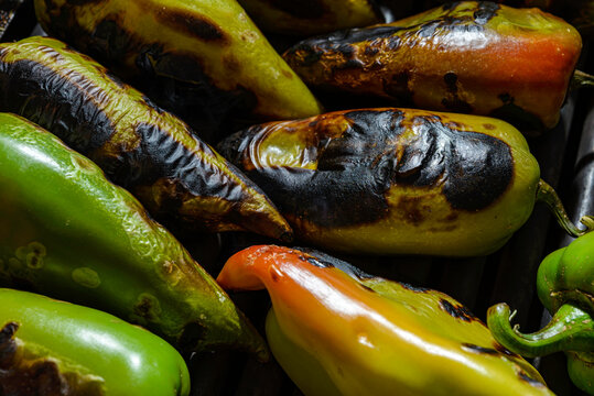 grilled vegetables on the grill