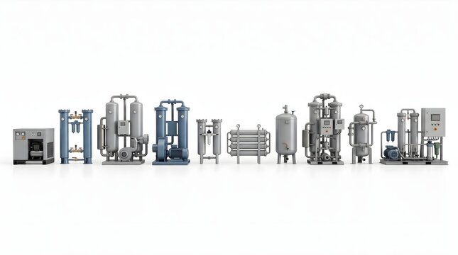Professional Industrial Air Dryer Machine Collection for Modern Factory Systems