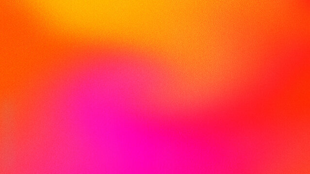 Pink, Orange and Yellow Summer Colors Gradient Smooth Defocused Blurred Motion Abstract Background Texture