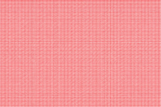 Tissu Vichy &agrave; petits carreaux rouges 