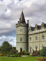 Inveraray Castle, Scotland, home of the Duke of Argyll © Spiroview Inc.