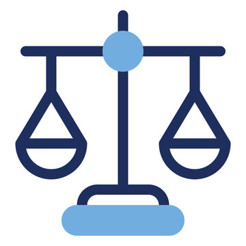 Balance Scale Weight Measurement Healthy Duo Tone Icon