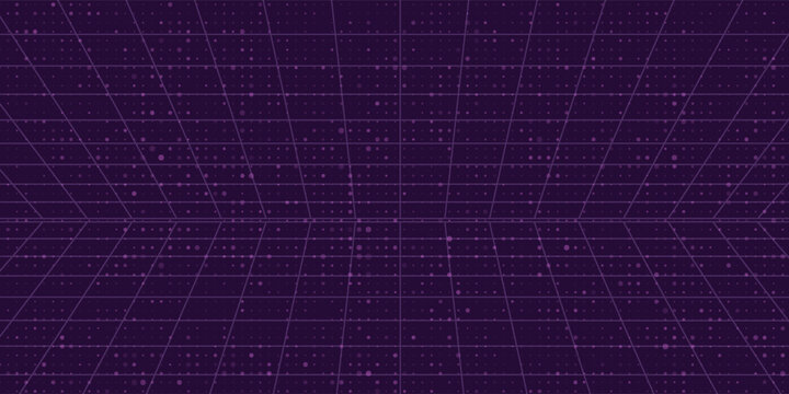 LEVEL UP. pixel art .8 bit game. retro video game. for game assets. Retro Futurism Sci-Fi Background. glowing neon grid and star from vintage arcade computer games