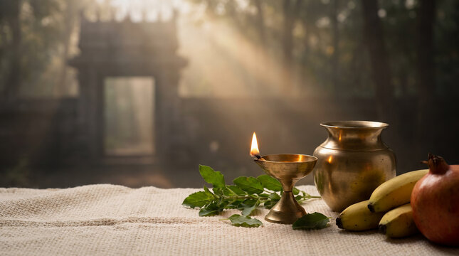 Indira Ekadashi spiritual fasting and prayer concept
