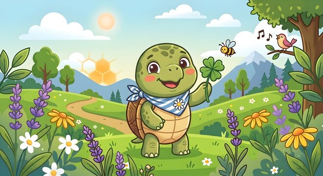 snail on a glade