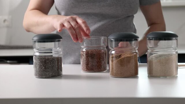 Fiber Rich Dry Food Storage at Home: Organizing Glass Jars for Fiber Diversity