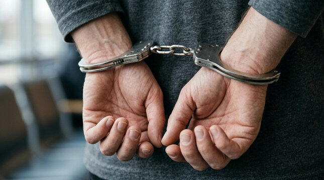 Man in Handcuffs, Arrested, Crime, Justice, Arrest