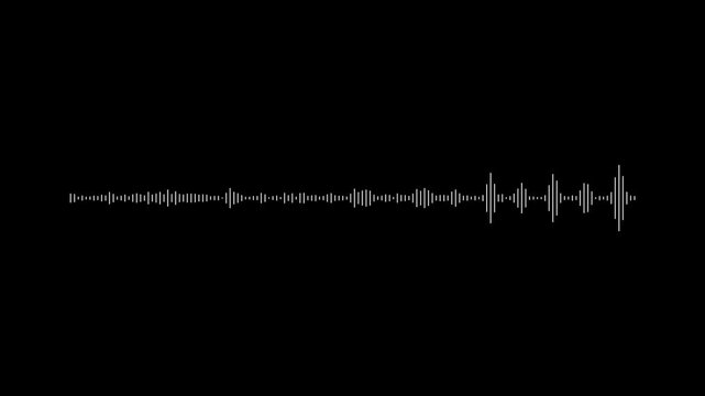 Audio spectrum wave effect, Wave form Audio Isolated on transparent background