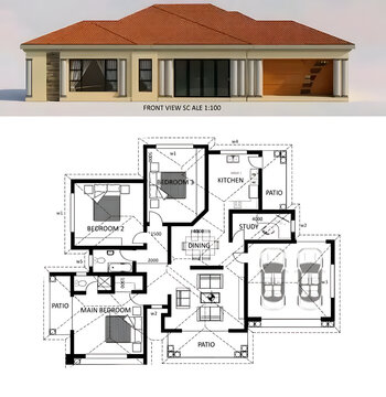 Modern Luxury Building, House, Villa & Interior Architecture Design &ndash; 3D Visualization
