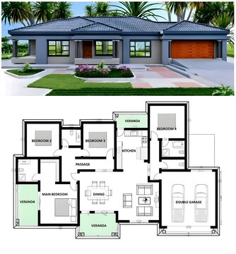 Modern Luxury Building, House, Villa & Interior Architecture Design &ndash; 3D Visualization
